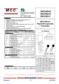 2SC2383-R-AP Datasheet Cover