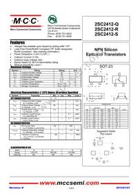 2SC2412-Q-TP Datasheet Cover