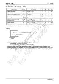 2SC2705-O(TPE6 Datasheet Page 2