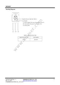 2SC2837 Datasheet Page 7