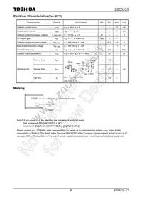 2SC3225 Datasheet Page 2