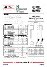 2SC3279-P-AP Datasheet Cover