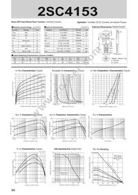 2SC4153 Datasheet Cover