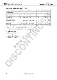 2SC5015-A Datasheet Page 2
