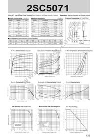 2SC5071 Datasheet Cover