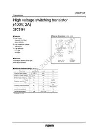 2SC5161TLB Datasheet Cover