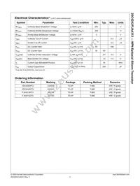 2SC5242RTU Datasheet Page 3