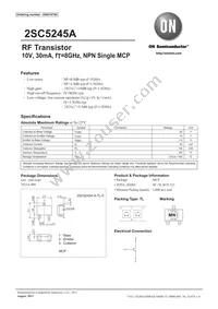 2SC5245A-4-TL-E Cover