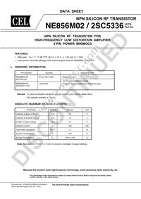 2SC5336-AZ Datasheet Cover