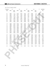 2SC5753-A Datasheet Page 8