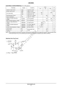 2SC5994-TD-E Datasheet Page 2