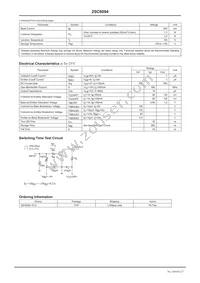 2SC6094-TD-E Datasheet Page 2