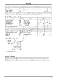 2SC6097-TL-E Datasheet Page 2