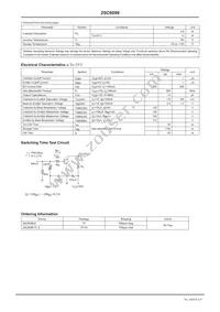 2SC6099-E Datasheet Page 2