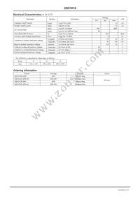 2SD1012G-SPA-AC Datasheet Page 2