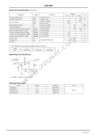2SD1805G-TL-E Datasheet Page 2