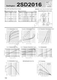 2SD2016 Datasheet Cover