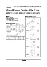 2SD2227STPW Datasheet Cover