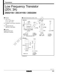 2SD2264TV2R Datasheet Cover