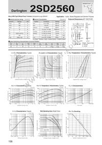 2SD2560 Datasheet Cover