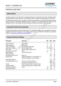 2SD300C17A2 Datasheet Page 2