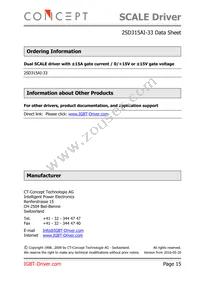 2SD315AI-33 Datasheet Page 15