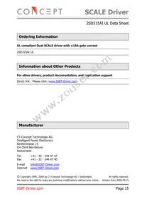 2SD315AI UL Datasheet Page 15