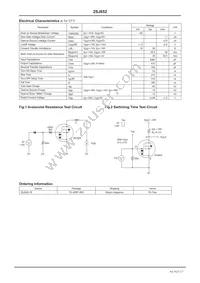 2SJ652 Datasheet Page 2