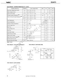 2SJ673-AZ Datasheet Page 4