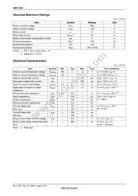 2SK1342-E Datasheet Page 4