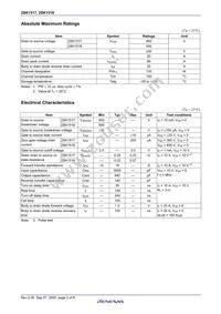 2SK1518-E Datasheet Page 4