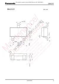 2SK275100L Datasheet Page 3