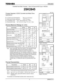 2SK2845(TE16L1 Datasheet Cover