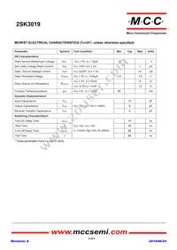2SK3019-TP Datasheet Page 2