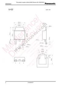 2SK302200L Datasheet Page 2