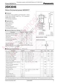 2SK3046 Datasheet Cover