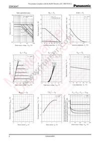 2SK3047 Datasheet Page 2