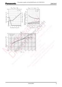 2SK3047 Datasheet Page 3