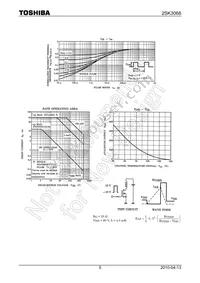 2SK3068(TE24L Datasheet Page 5