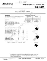 2SK3435-Z-E1-AZ Datasheet Page 3