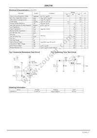 2SK3748-1E Datasheet Page 2