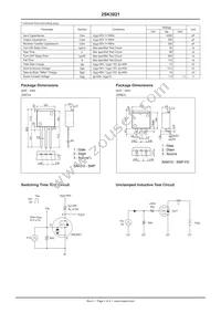 2SK3821-E Datasheet Page 2