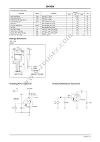 2SK3826 Datasheet Page 2