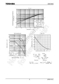 2SK3844(Q) Datasheet Page 5