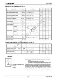 2SK3868(Q Datasheet Page 2