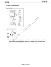 2SK3899(0)-ZK-E1-AZ Datasheet Page 9