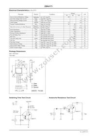 2SK4171 Datasheet Page 2