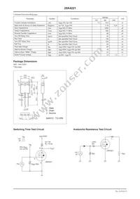 2SK4221 Datasheet Page 2