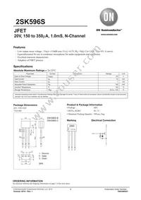 2SK596S-C Datasheet Cover
