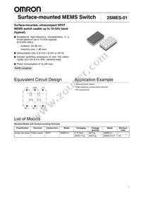 2SMES-01 Datasheet Cover